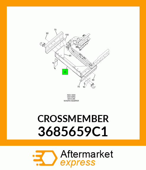 CROSSMEMBER 3685659C1