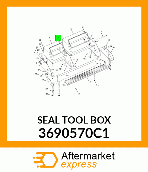 SEAL TOOL BOX 3690570C1