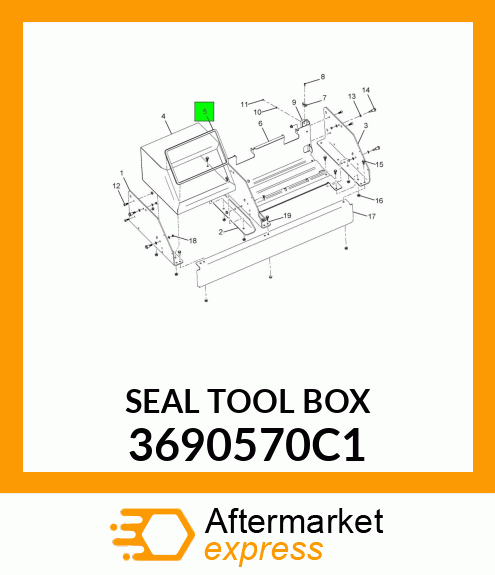 SEAL TOOL BOX 3690570C1