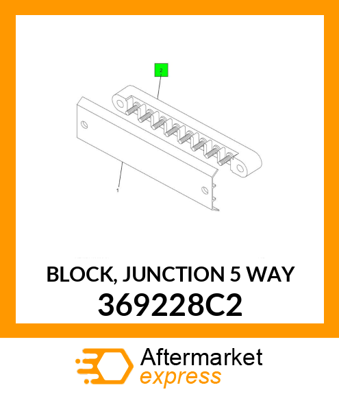 BLOCK, JUNCTION 5 WAY 369228C2