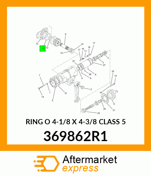 RING O 4-1/8 X 4-3/8 CLASS 5 369862R1