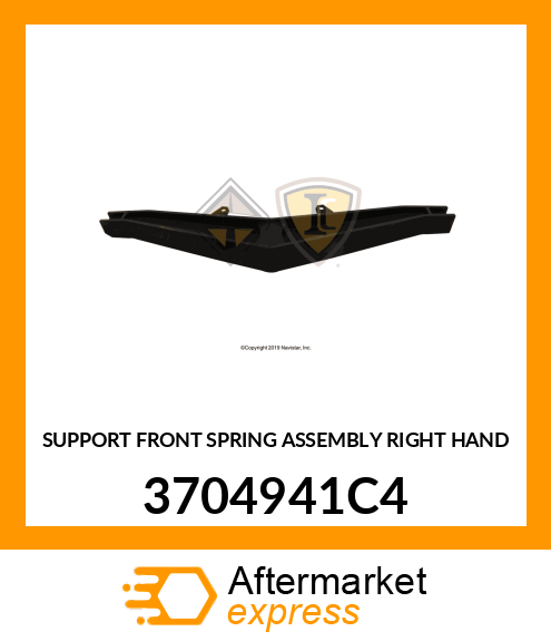 SUPPORT FRONT SPRING ASSEMBLY RIGHT HAND 3704941C4