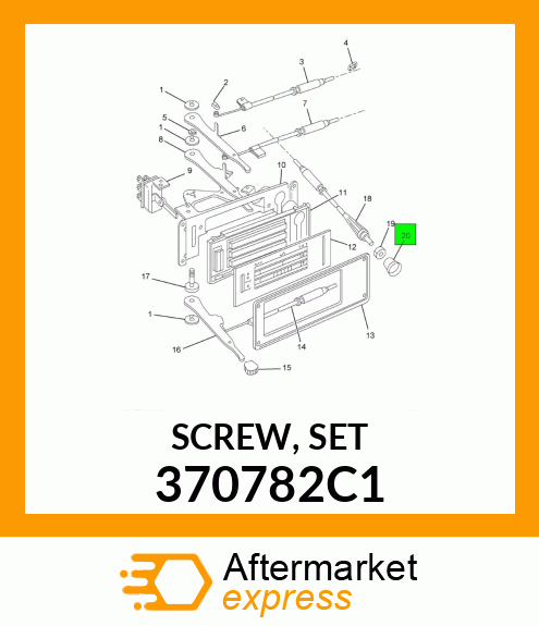 SCREW, SET 370782C1