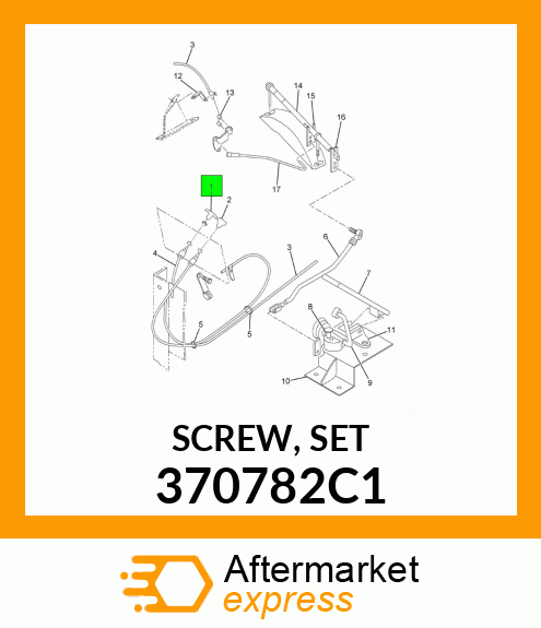 SCREW, SET 370782C1