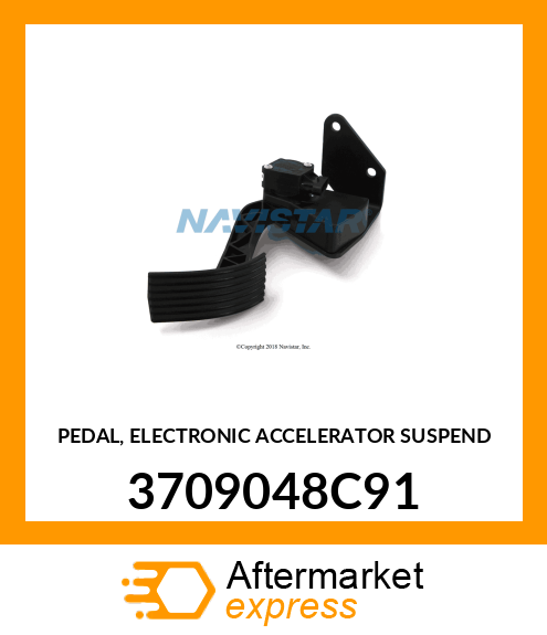 PEDAL, ELECTRONIC ACCELERATOR SUSPEND 3709048C91