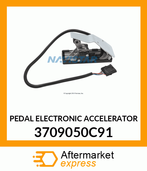 PEDAL ELECTRONIC ACCELERATOR 3709050C91