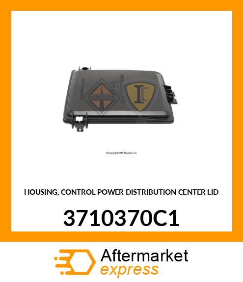 HOUSING, CONTROL POWER DISTRIBUTION CENTER LID 3710370C1