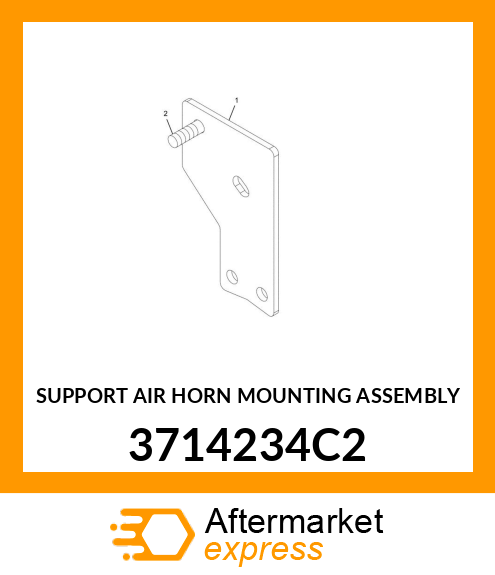 SUPPORT AIR HORN MOUNTING ASSEMBLY 3714234C2