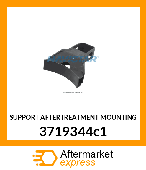 SUPPORT AFTERTREATMENT MOUNTING 3719344c1