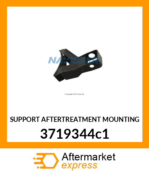 SUPPORT AFTERTREATMENT MOUNTING 3719344c1