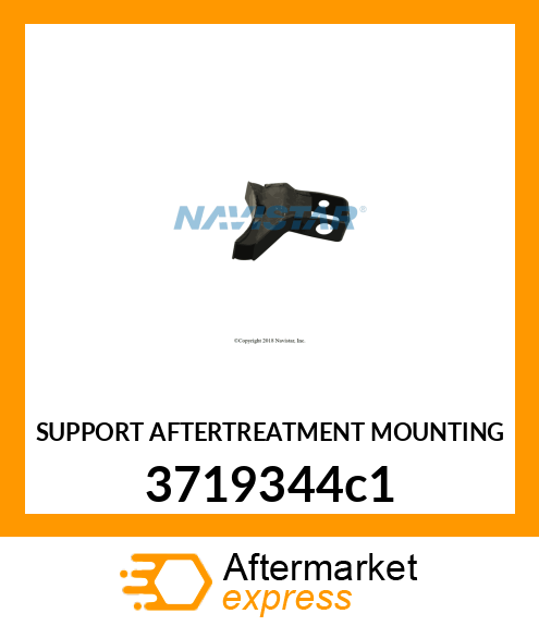 SUPPORT AFTERTREATMENT MOUNTING 3719344c1