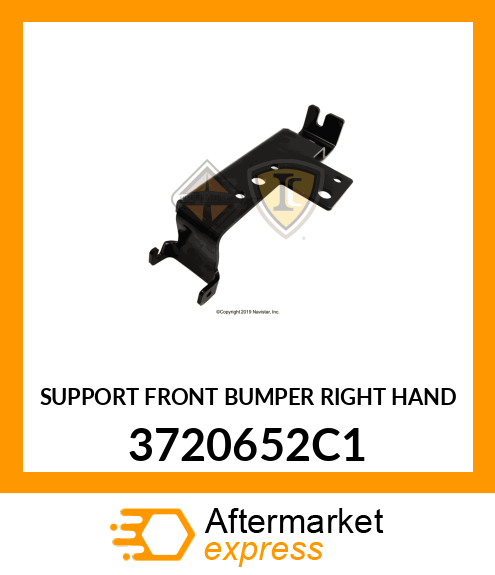 SUPPORT FRONT BUMPER RIGHT HAND 3720652C1