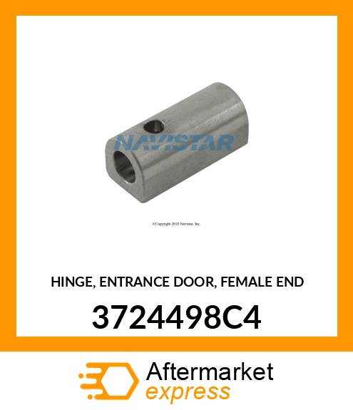 HINGE, ENTRANCE DOOR, FEMALE END 3724498C4