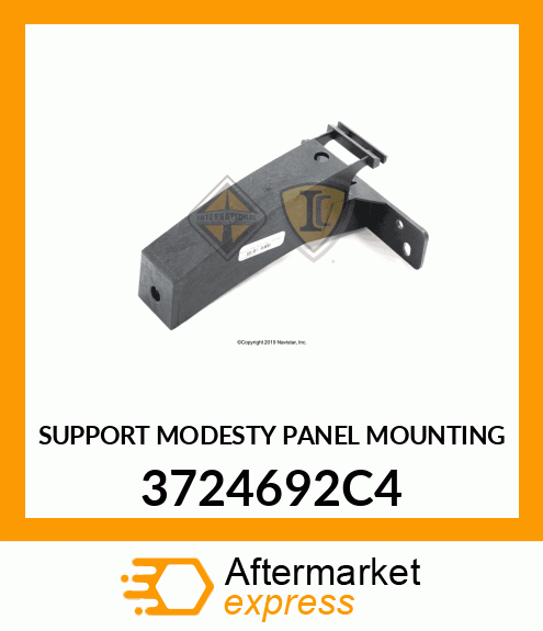 SUPPORT MODESTY PANEL MOUNTING 3724692C4
