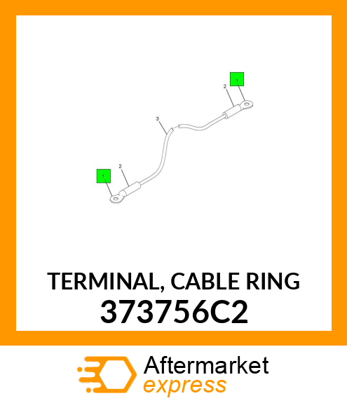 TERMINAL, CABLE RING 373756C2