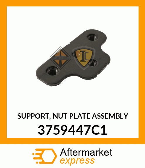 SUPPORT, NUT PLATE ASSEMBLY 3759447C1