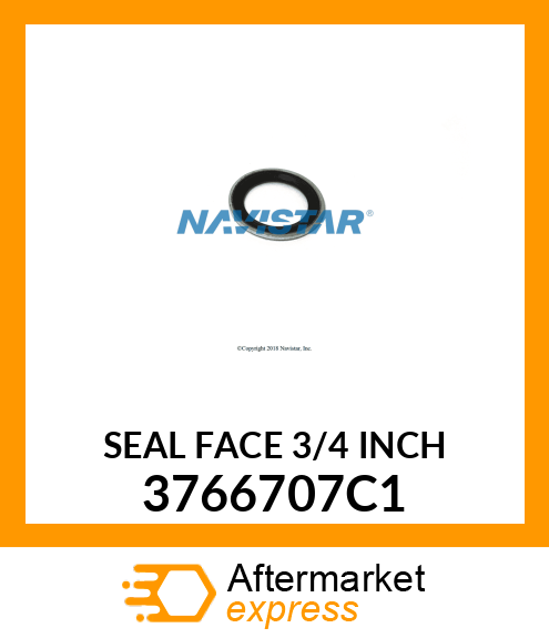 SEAL FACE 3/4 INCH 3766707C1