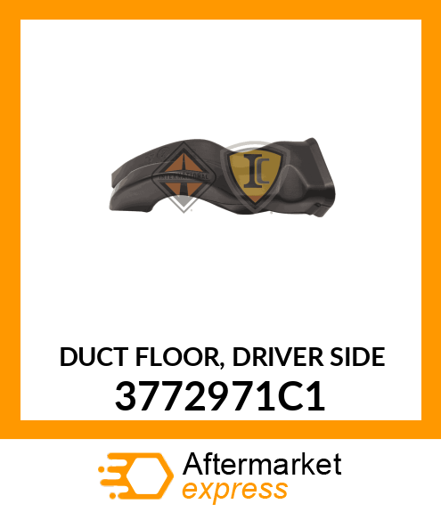 DUCT FLOOR, DRIVER SIDE 3772971C1