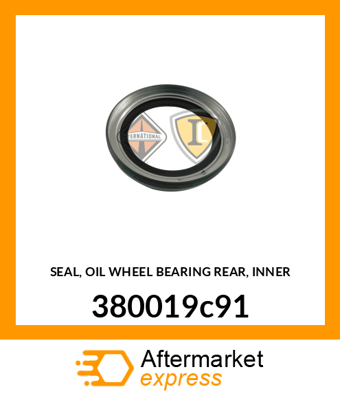 SEAL, OIL WHEEL BEARING REAR, INNER 380019c91