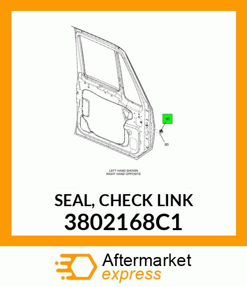 SEAL, CHECK LINK 3802168C1