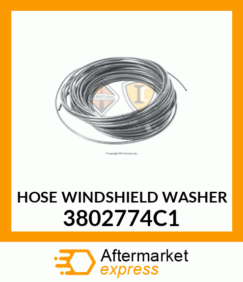 HOSE WINDSHIELD WASHER 3802774C1