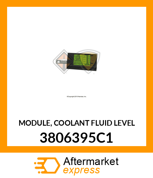 MODULE, COOLANT FLUID LEVEL 3806395C1