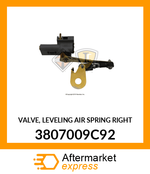 VALVE, LEVELING AIR SPRING RIGHT 3807009C92