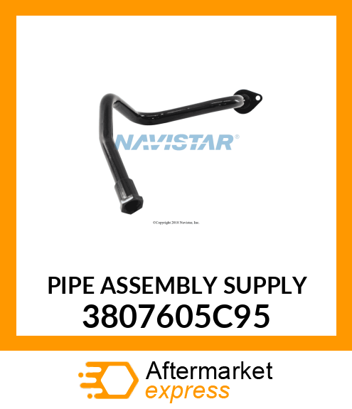 PIPE ASSEMBLY SUPPLY 3807605C95
