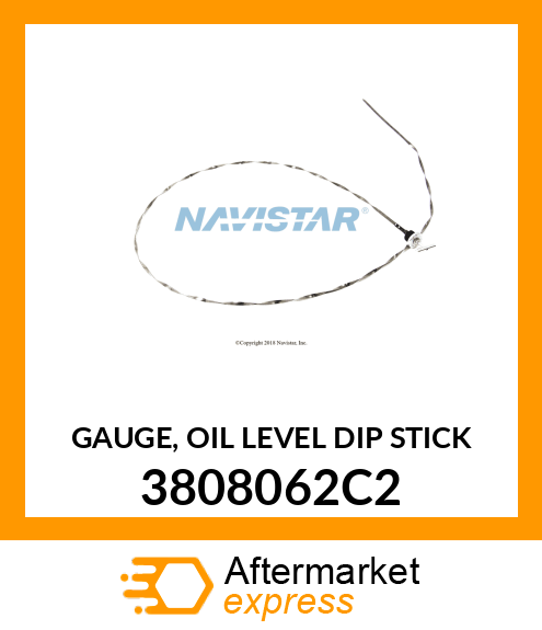 GAUGE, OIL LEVEL DIP STICK 3808062C2