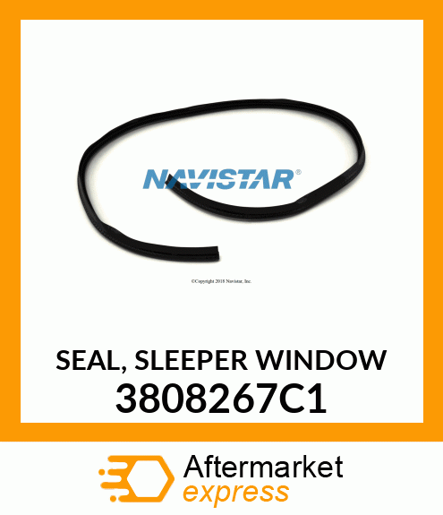 SEAL, SLEEPER WINDOW 3808267C1