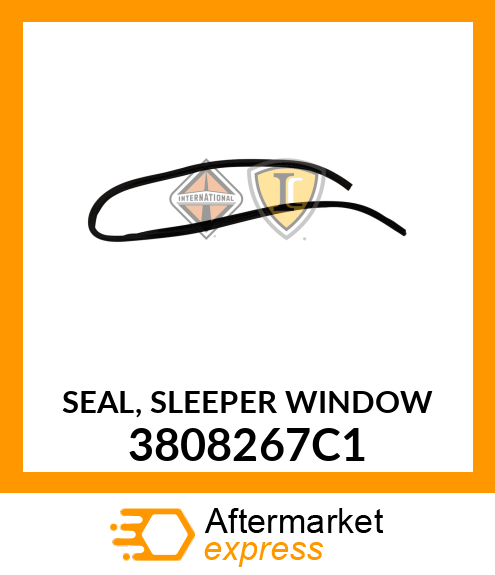 SEAL, SLEEPER WINDOW 3808267C1