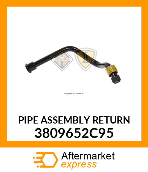 PIPE ASSEMBLY RETURN 3809652C95