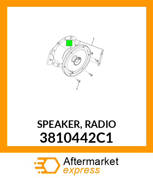 SPEAKER, RADIO 3810442C1