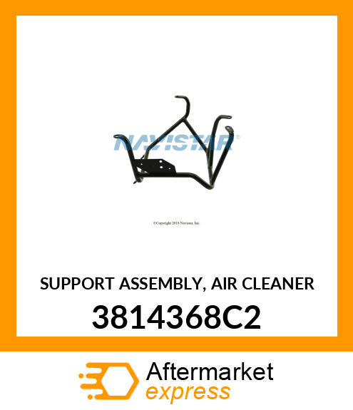 SUPPORT ASSEMBLY, AIR CLEANER 3814368C2