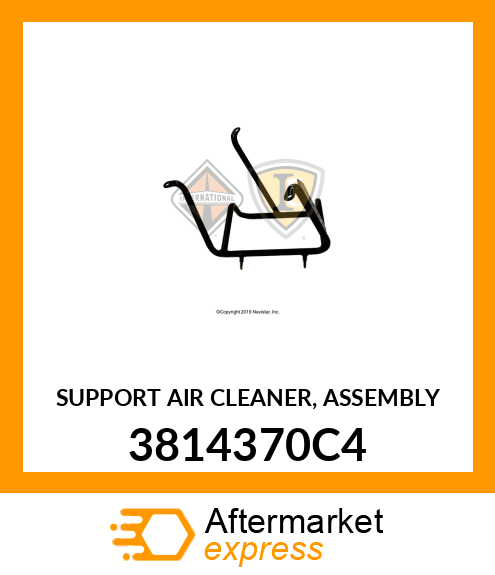 SUPPORT AIR CLEANER, ASSEMBLY 3814370C4