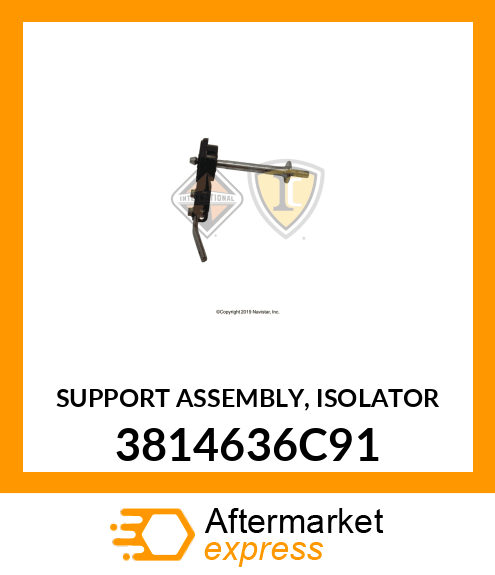SUPPORT ASSEMBLY, ISOLATOR 3814636C91