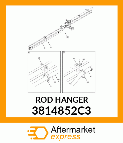 ROD HANGER 3814852C3