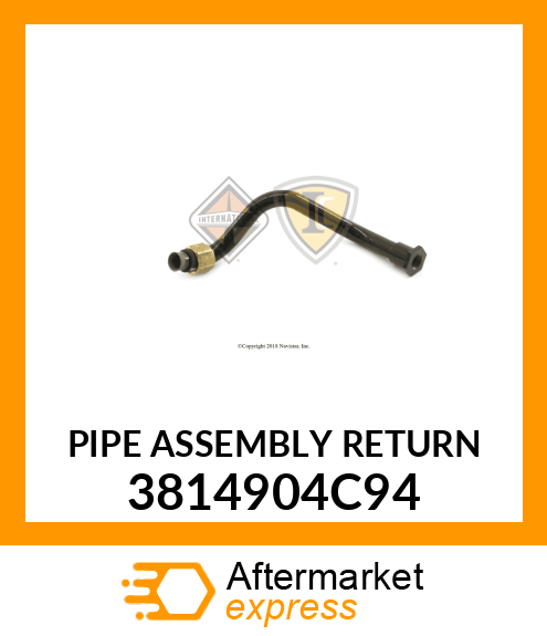 PIPE ASSEMBLY RETURN 3814904C94