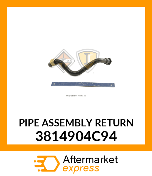 PIPE ASSEMBLY RETURN 3814904C94