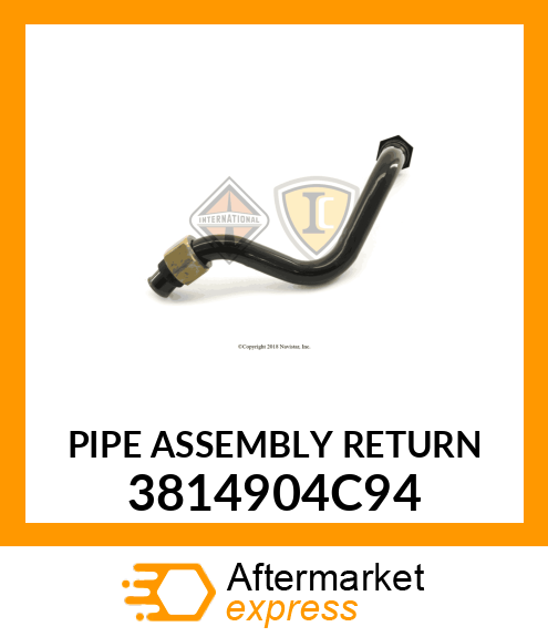 PIPE ASSEMBLY RETURN 3814904C94