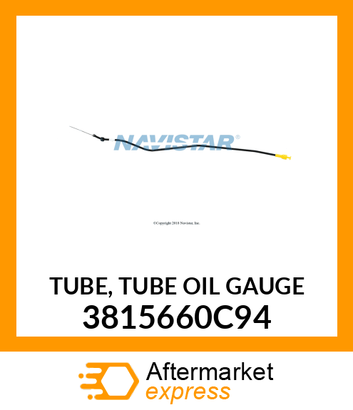 TUBE, TUBE OIL GAUGE 3815660C94