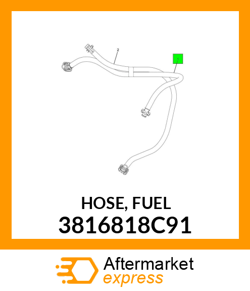 HOSE, FUEL 3816818C91