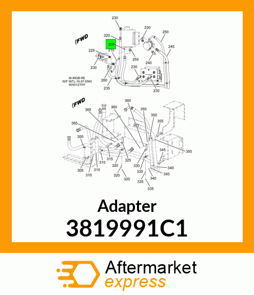 Adapter 3819991C1