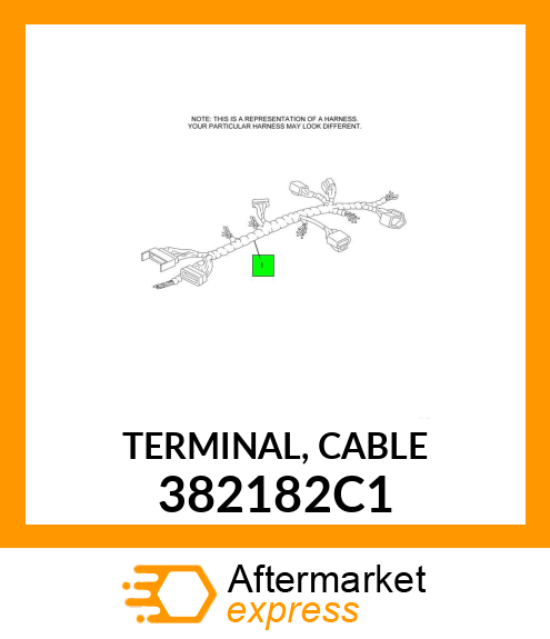 TERMINAL, CABLE 382182C1