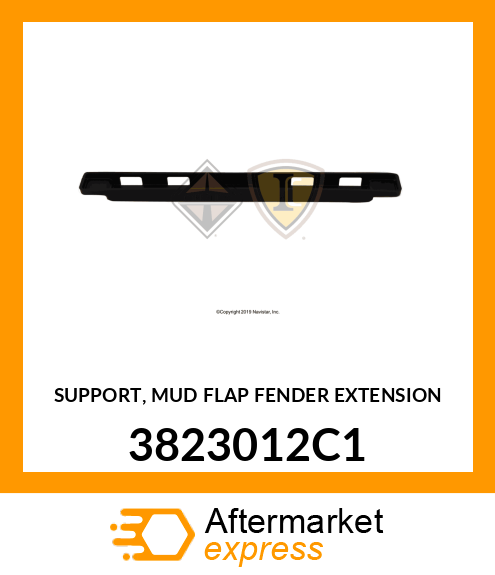 SUPPORT, MUD FLAP FENDER EXTENSION 3823012C1