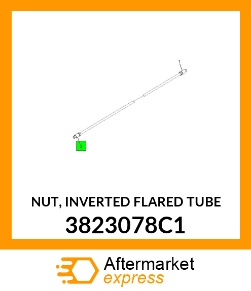 NUT, INVERTED FLARED TUBE 3823078C1