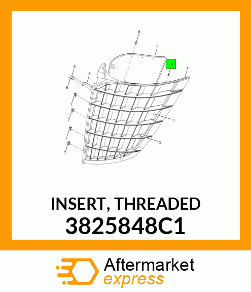 INSERT, THREADED 3825848C1