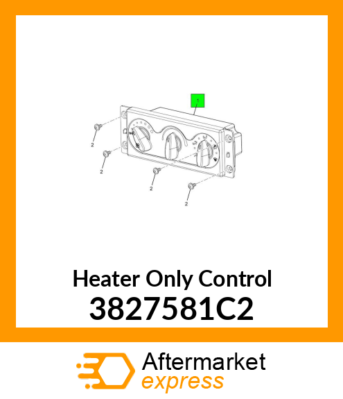 Heater Only Control 3827581C2