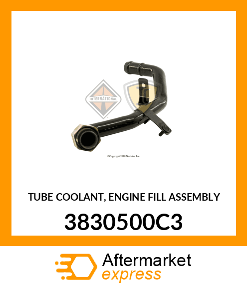 TUBE COOLANT, ENGINE FILL ASSEMBLY 3830500C3