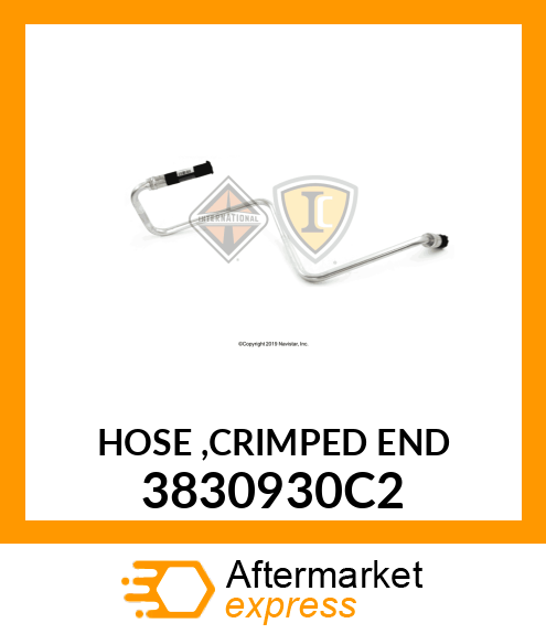 HOSE ,CRIMPED END 3830930C2